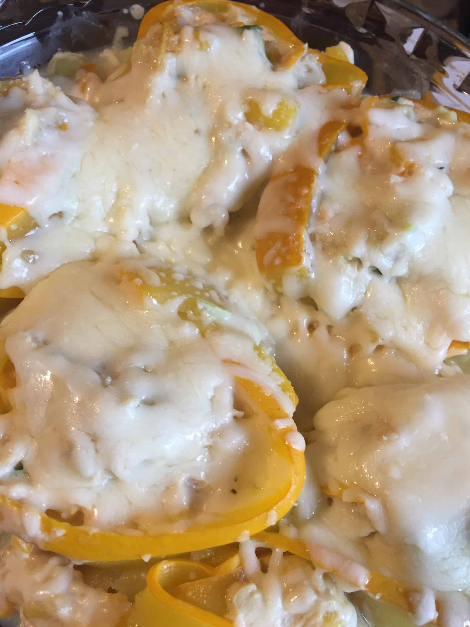 Chicken Alfredo Zucchini Roll Ups FlyPeachPie