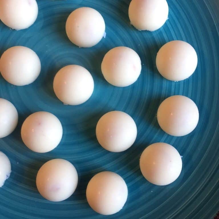 White Chocolate Coconut Macadamia Nut Truffles FlyPeachPie