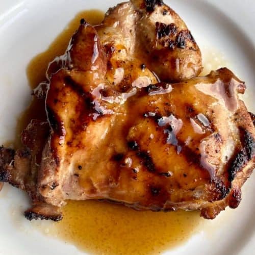 grilled teriyaki chicken thighs