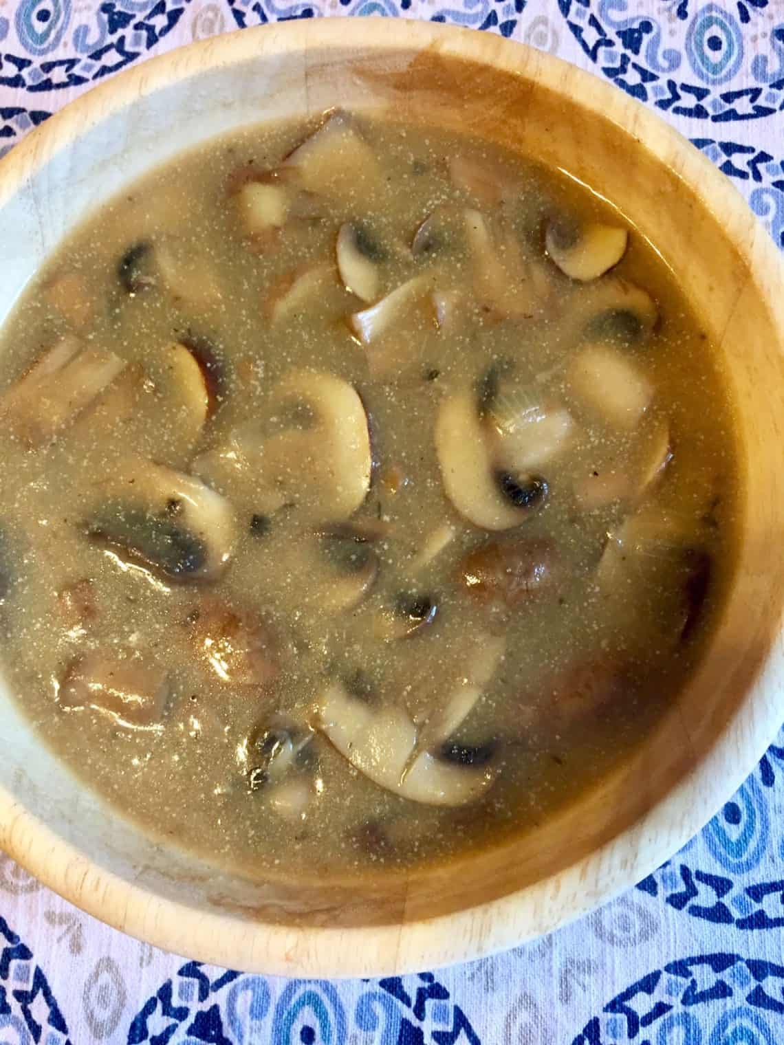 Mushroom Soup FlyPeachPie