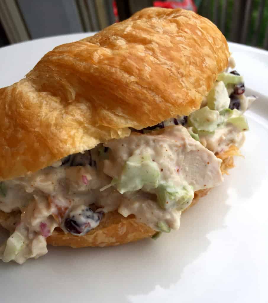 Southwest Chicken Salad Sandwiches - FlyPeachPie