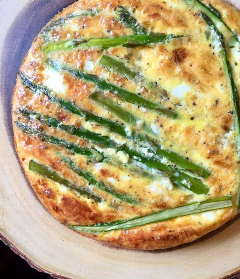 Ham and Asparagus Frittata FlyPeachPie