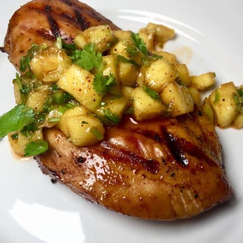 Grilled Chili Lime Chicken With Mango Jalapeno Salsa Flypeachpie