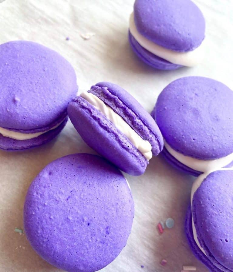 Vegan French Macaron Cookies - FlyPeachPie
