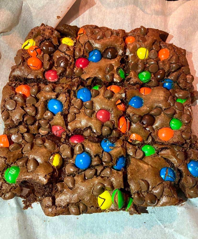 M&M'S® Peanut Butter Brownies Recipe & More Desserts for the Big