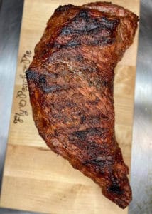 Quick Smoked Tri Tip - FlyPeachPie