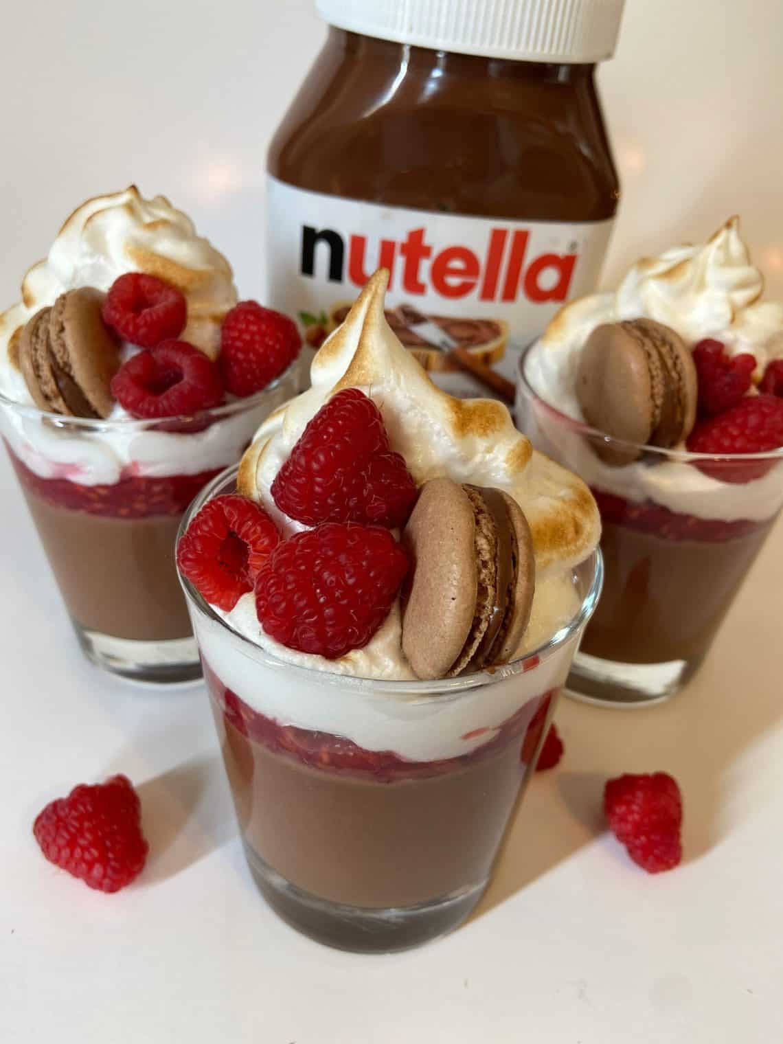 Nutella Pots de Creme FlyPeachPie