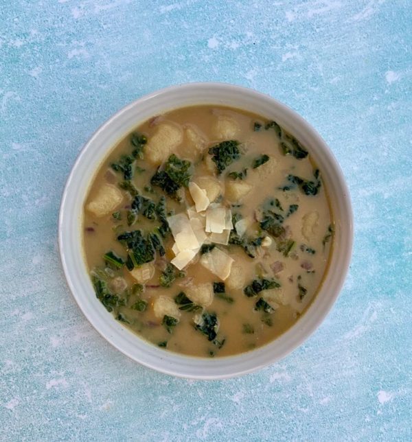 Tuscan Kale and Gnocchi Soup FlyPeachPie
