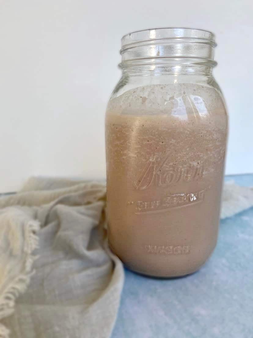 Vegan Protein Shake (No Protein Powder) FlyPeachPie