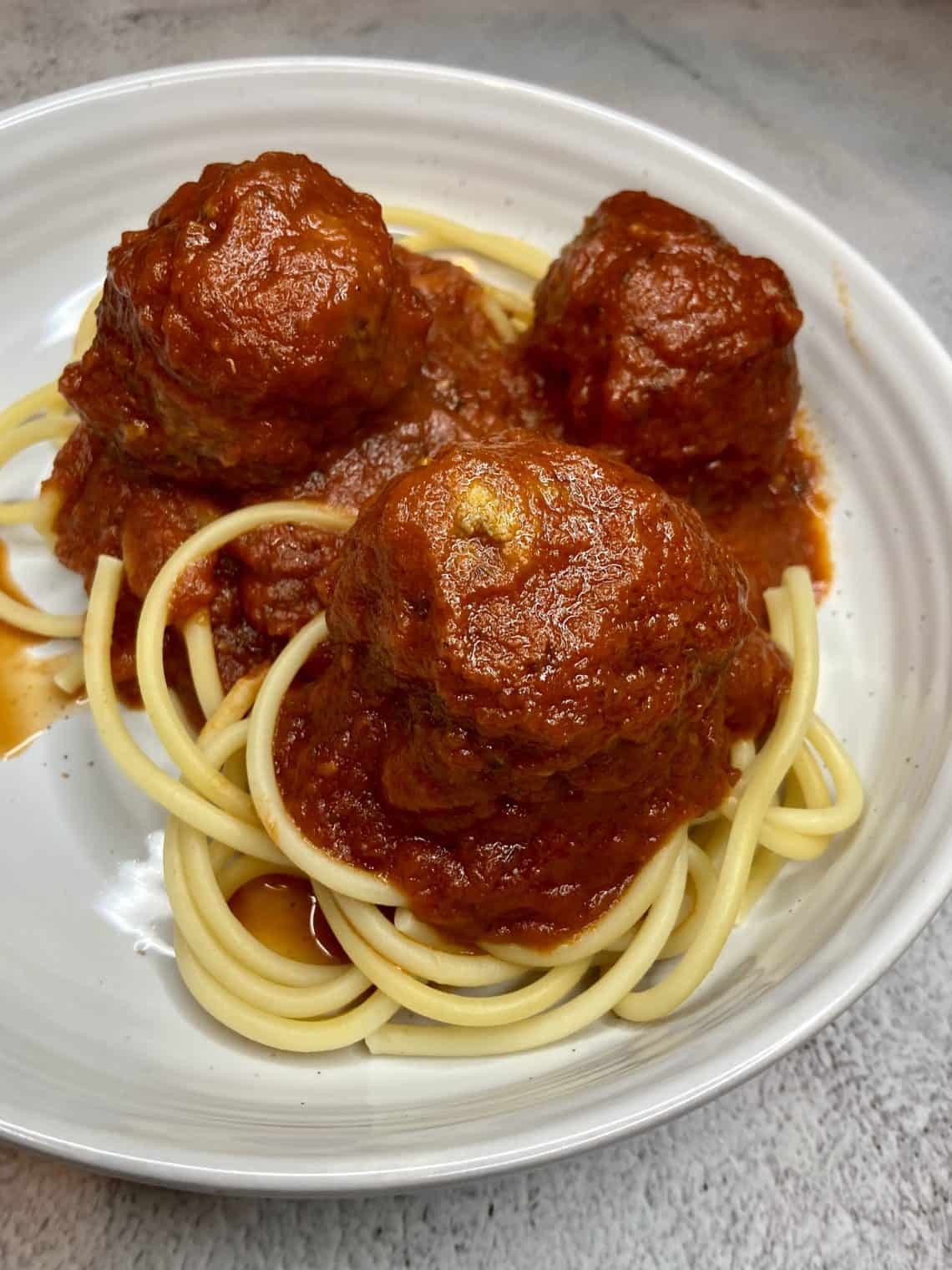 Stovetop Italian Beef Meatballs FlyPeachPie