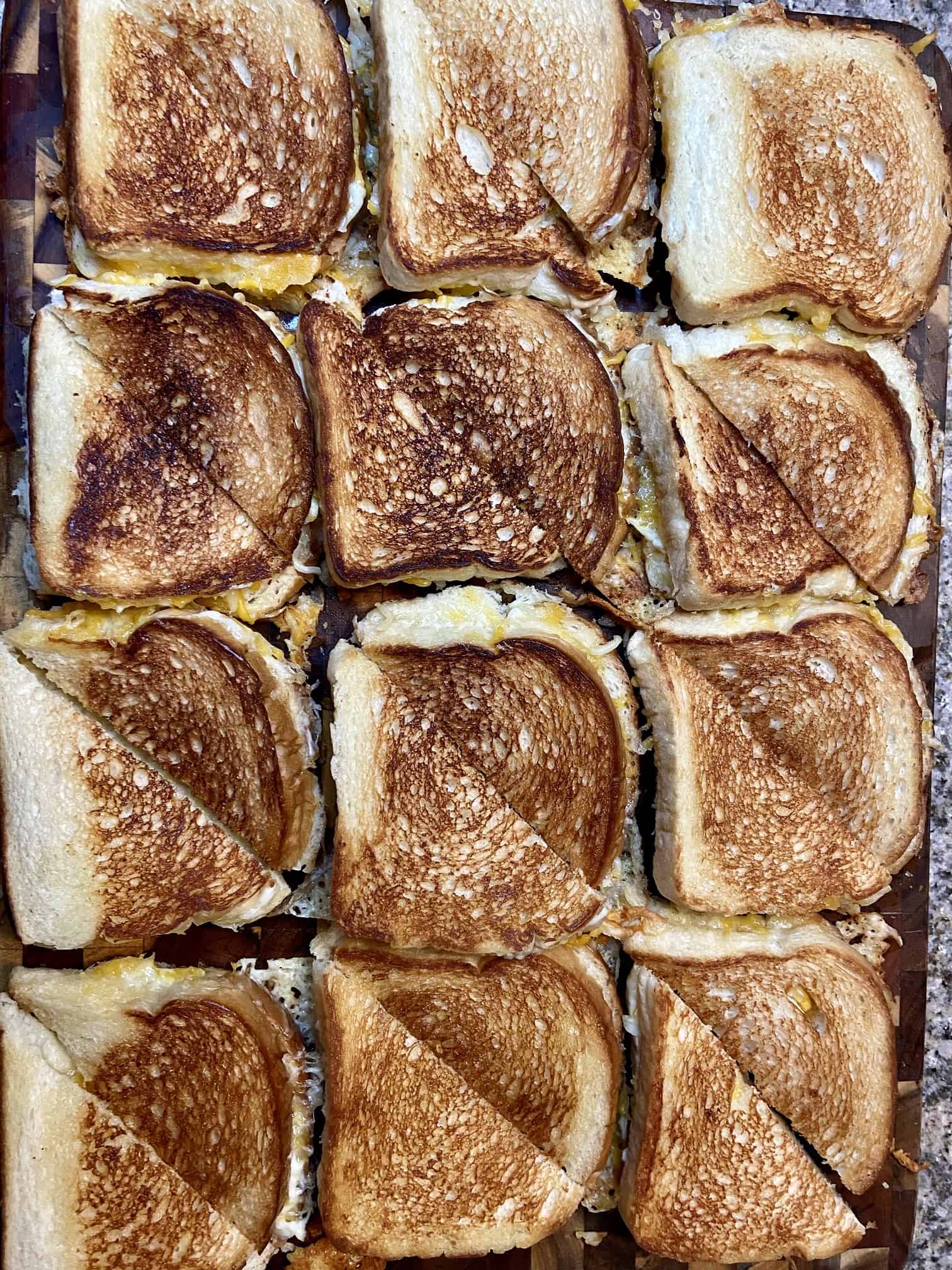 Sheet Pan Grilled Cheese 