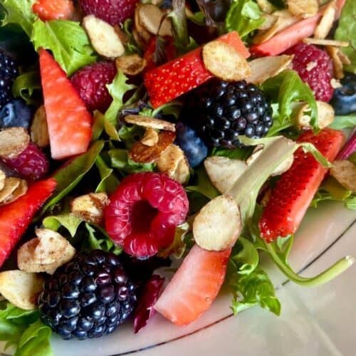Nuts About Berries Salad FlyPeachPie