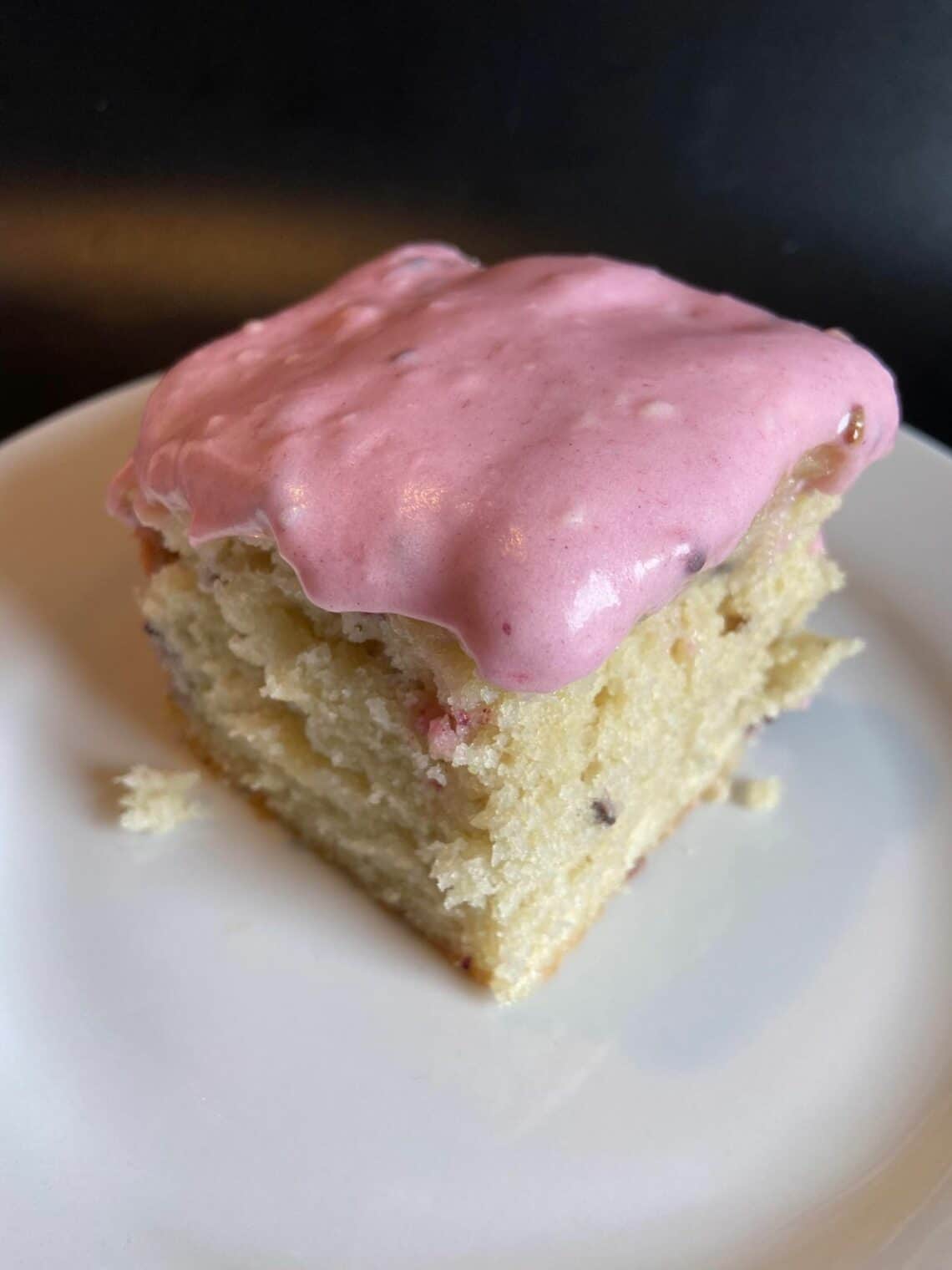 Blackberry Lime Sour Cream Cake FlyPeachPie