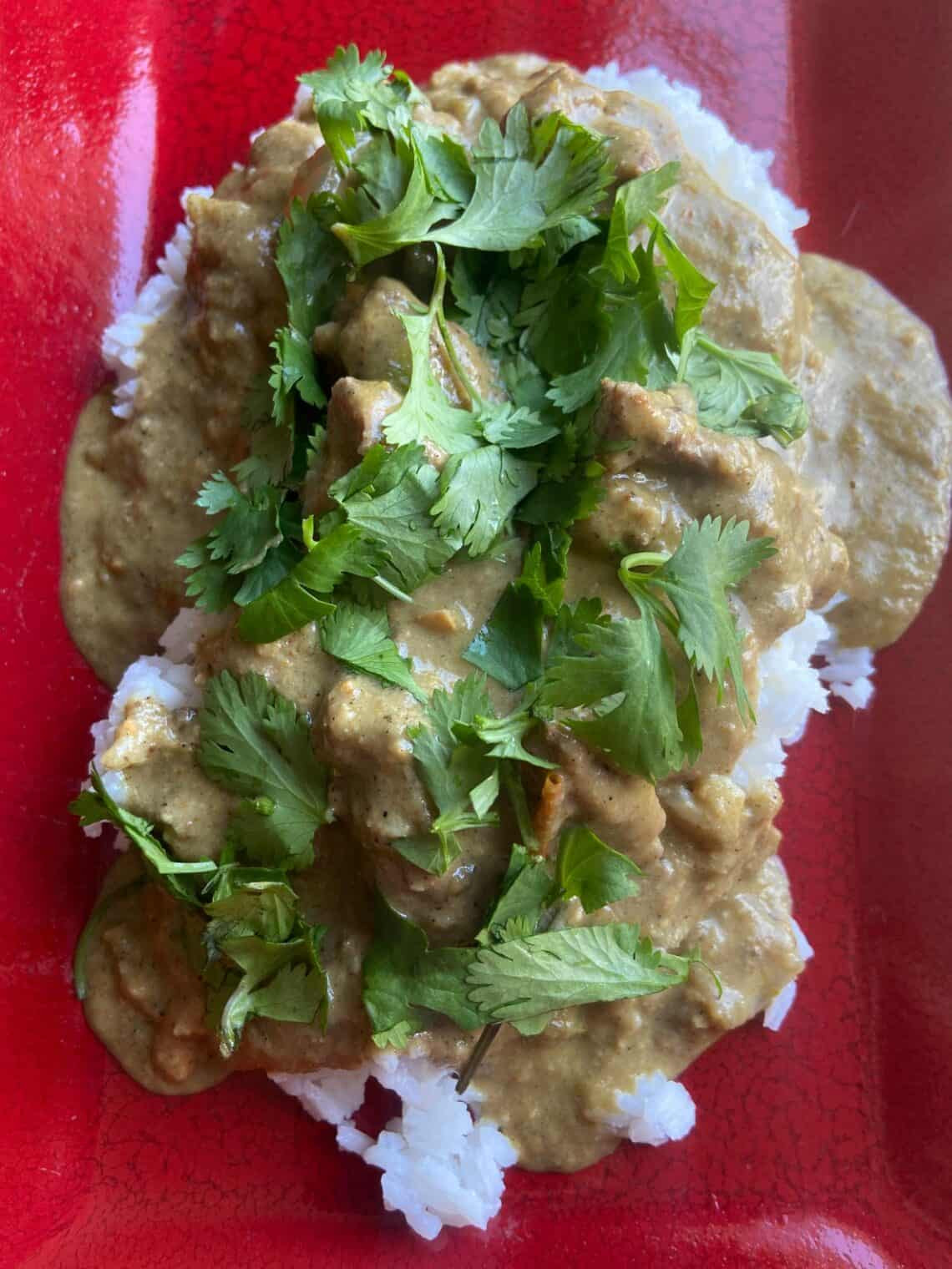 Instant Pot Lamb Coconut Korma FlyPeachPie