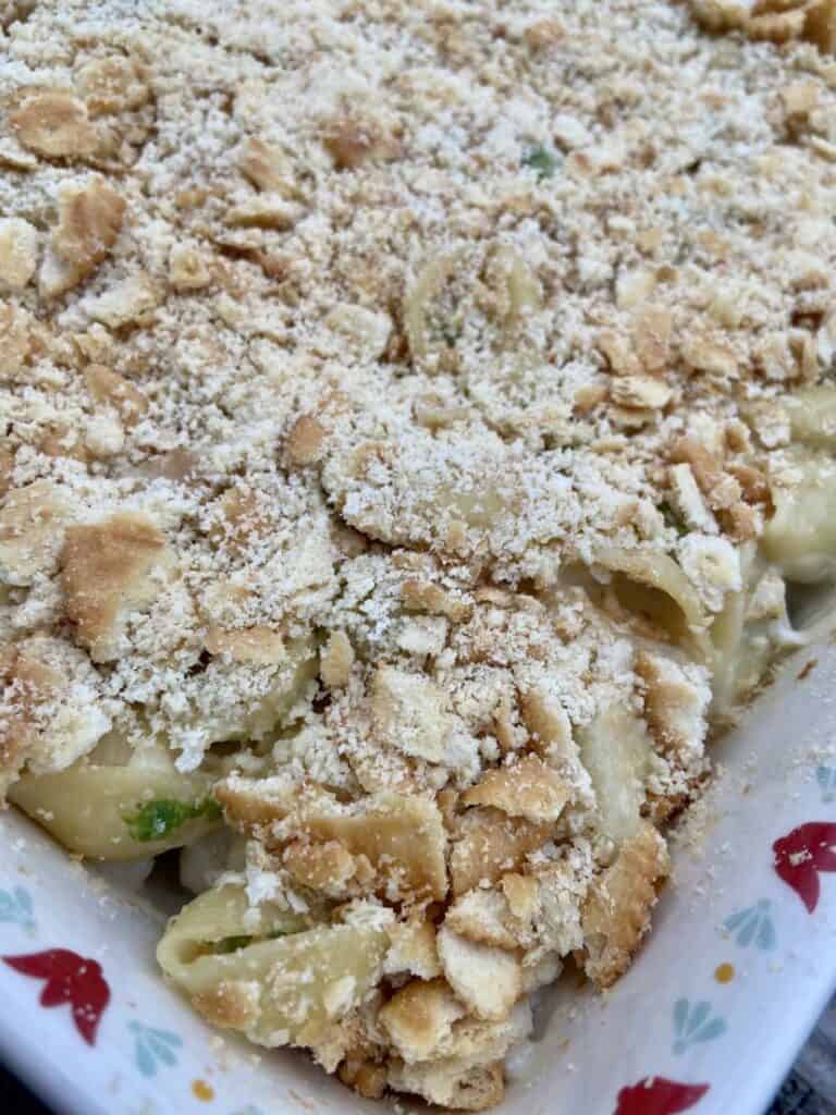 cheesy ranch dressing chicken baked shells pasta recipe