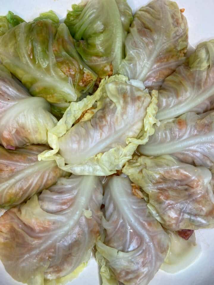 Corned Beef Cabbage Rolls FlyPeachPie